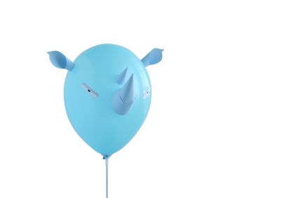 rhino balloon