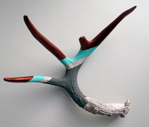 painted antler