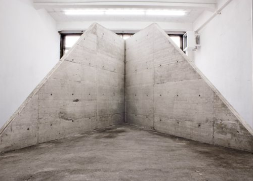 concrete sculpture concrete installation by karsten fodinger