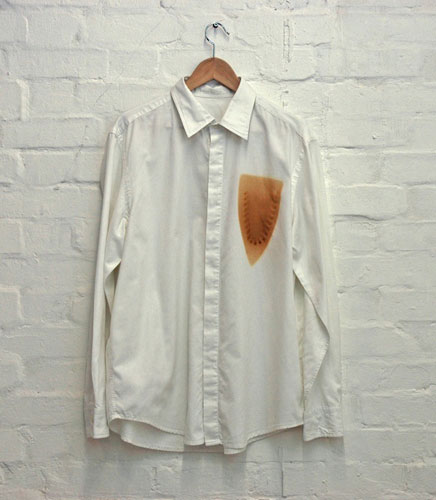 mauro bonacina's ironed shirt