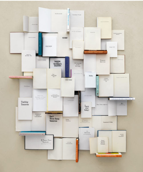 pile of self help books