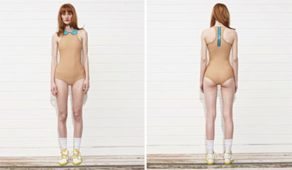 swimsuit-with-collar