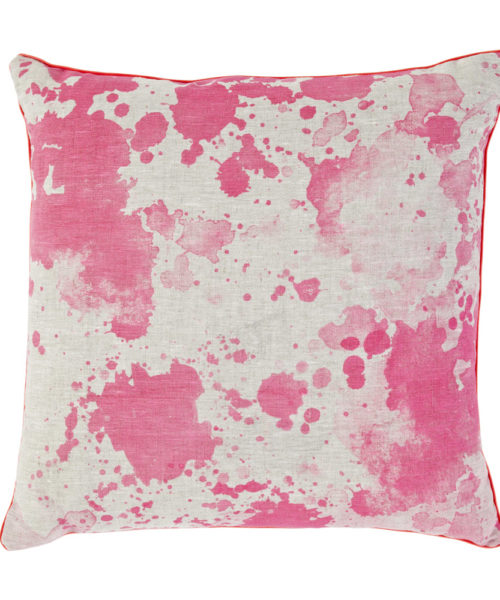 marbled pillow pink