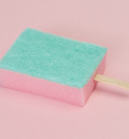 sponge popsicle
