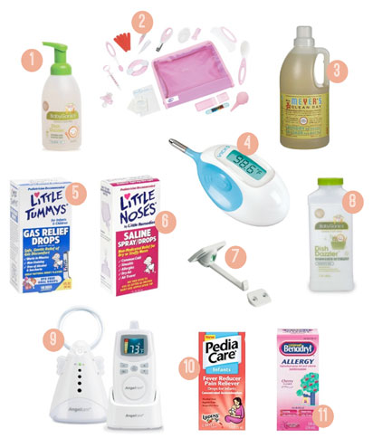 health and safety essentials for your baby registry