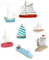 7 toy boats for kids